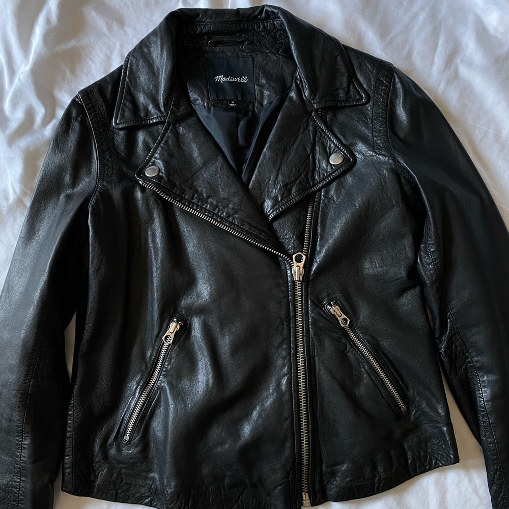 Madewell Leather Motorcycle Jacket